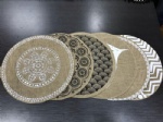 Natural Jute With Printing  Placemat