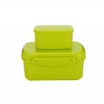 Portable 450Ml Adult Kid Lunch Box Plastic