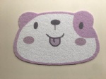 Customized Printing Pet mat / Cat Litter mat / PVC Shower Rug / Door mat/ Soap saver /Placemat/ Cup Mat