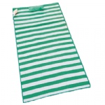 Foldable PP Strip Beach Mat Large Plastic Beach Picnic Mat Blanket With Inflatable Pillow